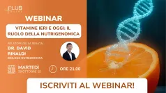 Webinar - Vitamine ieri e oggi: il ruolo della nutrigenomica
